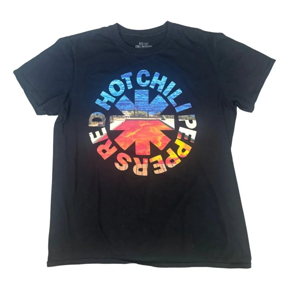 Mens Red Hot Chili Peppers Californication T-Shirt Tee Sz M Graphic Print Y2K - Picture 1 of 4